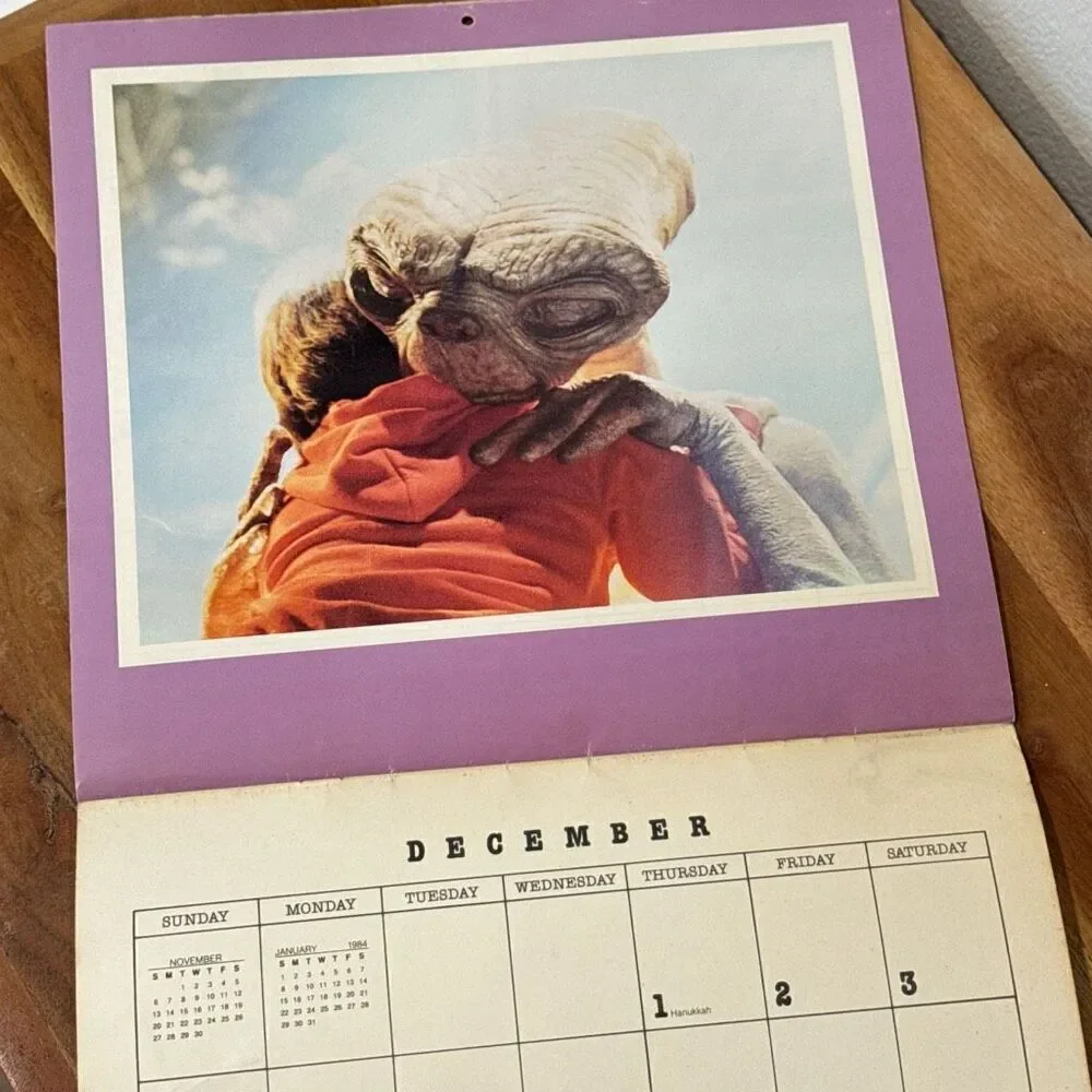 1983 ET Movie calendar